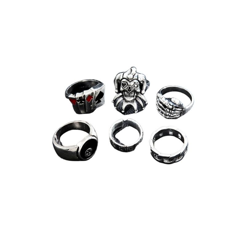 6 PIECE POKER RING